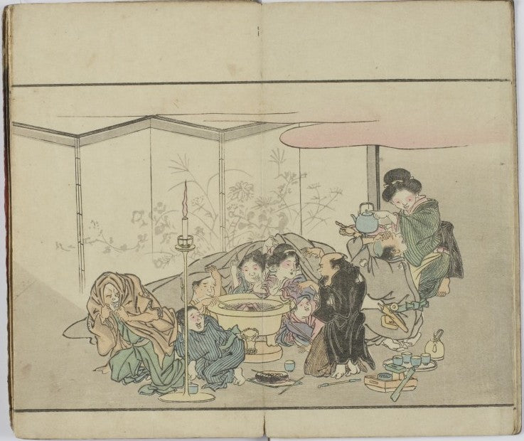 Hitoshi Akira 05, historic, vintage ukiyo-e Japan artwork,12x8"(A4) Poster Print