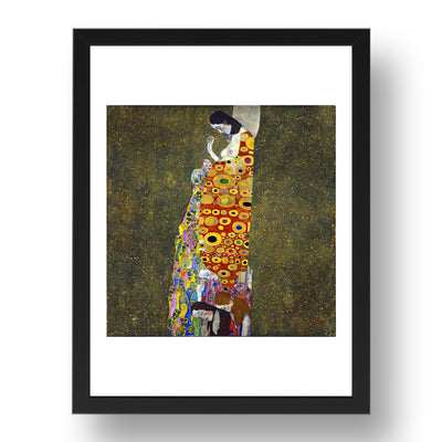 Hope 1907 1908 by Gustav Klimt, 17x13" Frame