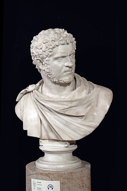 :Portrait Bust of the Emperor Caracalla 212 AD-16x12"(A3) Poster