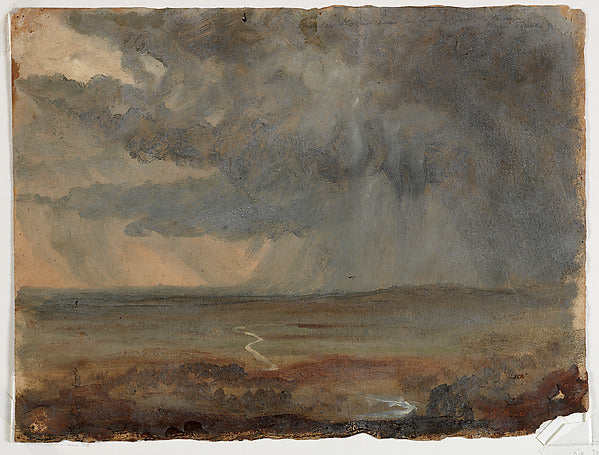 Thomas Cole:Stormy Landscape 1832-16x12"(A3) Poster