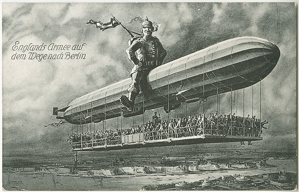 Anonymous, German, 20th century:The English Army on the Way -16x12"(A3) Poster