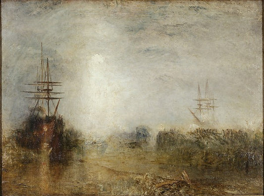 Joseph Mallord William Turner:Whalers Entangled in Flaw Ice -16x12"(A3) Poster