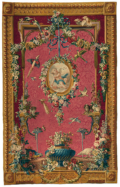 :Cupid in a Medallion c1776–83-16x12"(A3) Poster