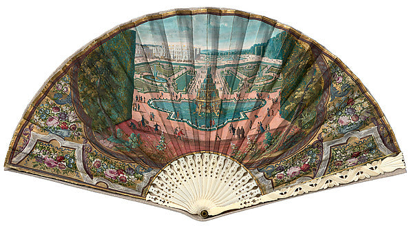 :View of the Pyramid Fountain in the Gardens of Versailles c-16x12"(A3) Poster