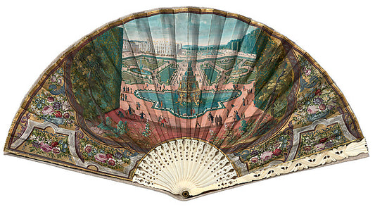 :View of the Pyramid Fountain in the Gardens of Versailles c-16x12"(A3) Poster