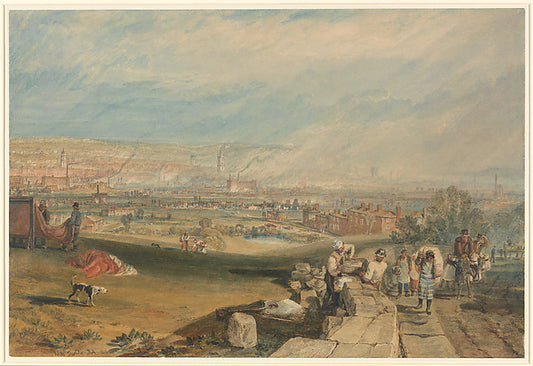 Joseph Mallord William Turner:Leeds 1816-16x12"(A3) Poster