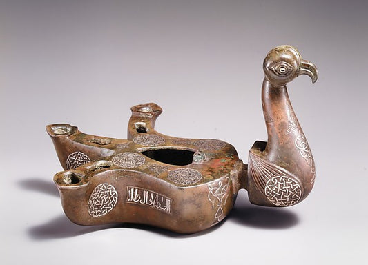 :Bird-shaped oil lamp late 12th–early 13th century-16x12"(A3) Poster