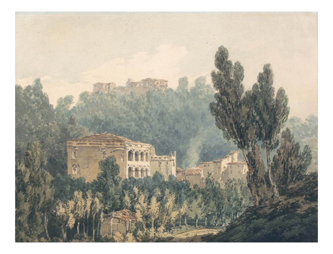 In the Valley near Vietri, 1794 by John Mallord William Turner RA, 12x8"(A4) Poster