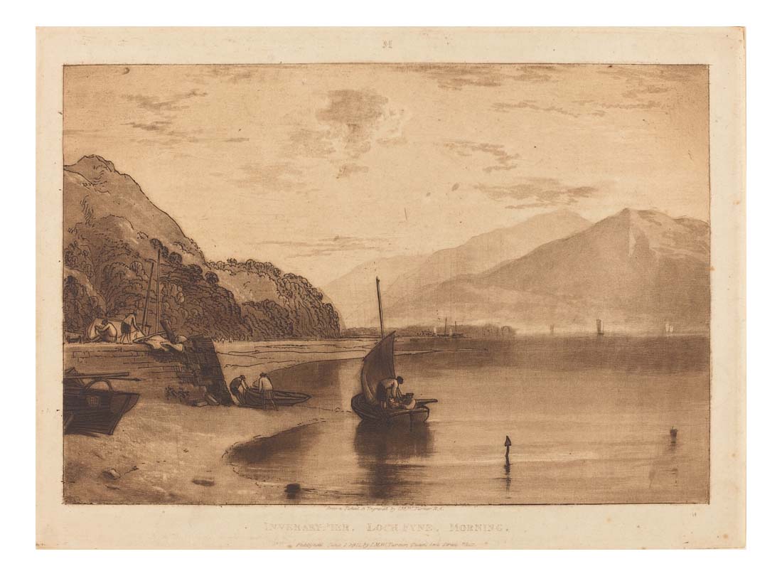 Inverary Pier, 1811 by John Mallord William Turner RA