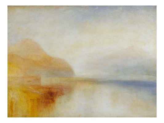 Inverary Pier, 1845 by John Mallord William Turner RA, 12x8"(A4) Poster