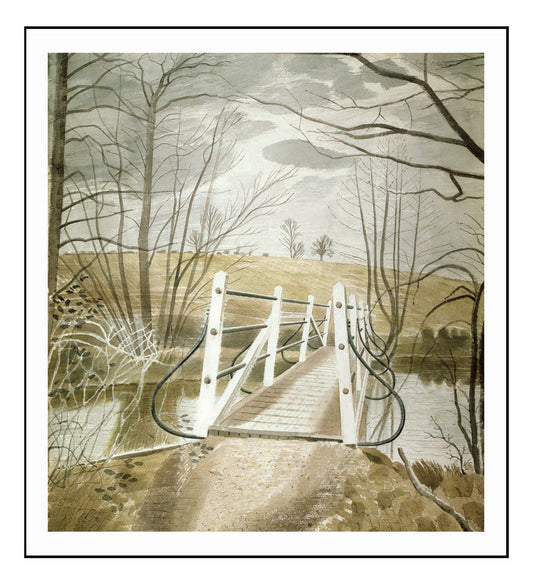 IronBridge by Eric Ravilious -A3 Poster