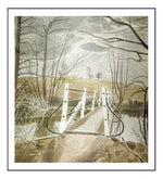 IronBridge by Eric Ravilious, A4 size (8.27 × 11.69 inches) Poster