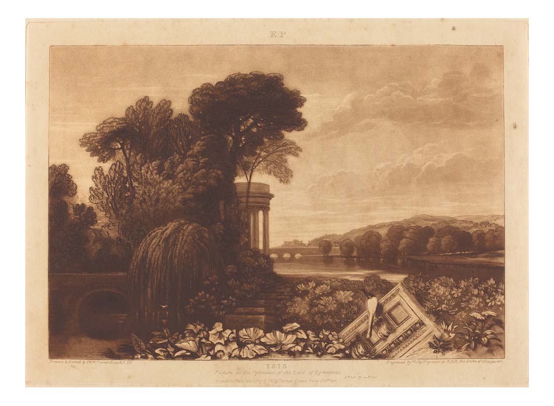 Isis, 1819 01 by John Mallord William Turner RA, 12x8"(A4) Poster