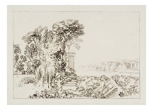 Isis, 1819 02 by John Mallord William Turner RA, 12x8"(A4) Poster