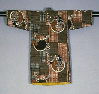 :??????????????,Child’s Winter Kimono with Mickey Mouse prob-16x12"(A3) Poster