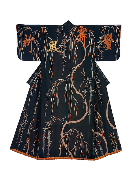 ,Robe with Willow Tree and Chinese Characters 18th cen,16x12"(A3)Poster