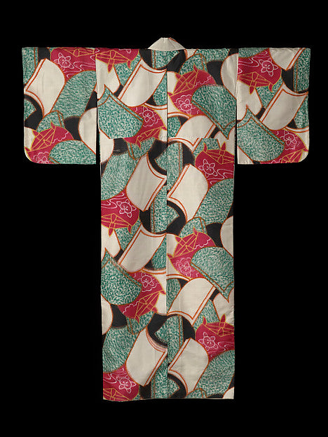 :????????????,Meisen Kimono with Open Books and Yarn Spools -16x12"(A3) Poster