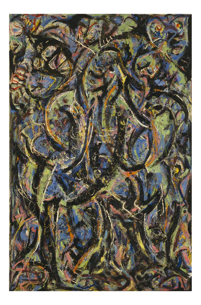 Jackson Pollock - Gothic, 16x12