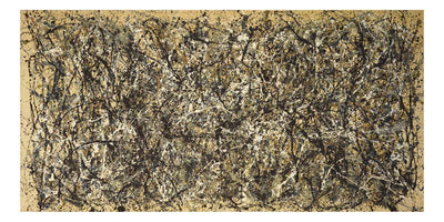 Jackson Pollock - One Number 31, 1950, 16x12" (A3) Poster Print