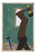 Jacob Lawrence - The Negro was the largest source of labor to be found after all others had been exhausted, 16x12" (A3) Poster Print
