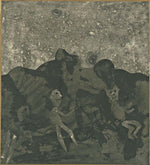 Jean Dubuffet - Black Countryside, vintage art, modern poster print