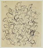 Jean Dubuffet - Footprints, (El Golea), II, vintage art, modern poster print