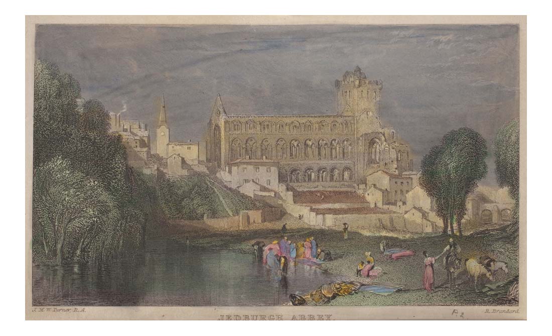 Jedburgh Abbey, 1833 by John Mallord William Turner RA