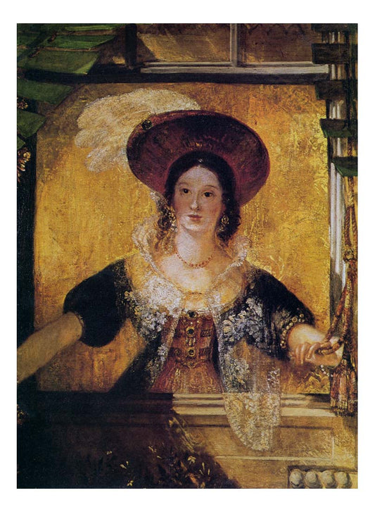 Jessica, 1830 by John Mallord William Turner RA, 12x8"(A4) Poster