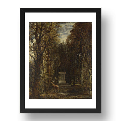 John Constable: Cenotaph to the Memory of Sir Joshua Reynolds, Poster in 17x13"(A3) Frame