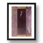 Josef Lewinsky 1895 by Gustav Klimt, 17x13" Frame