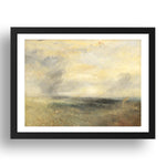 Joseph Mallord William Turner: Margate, from the Sea, Poster in 17x13"(A3) Frame