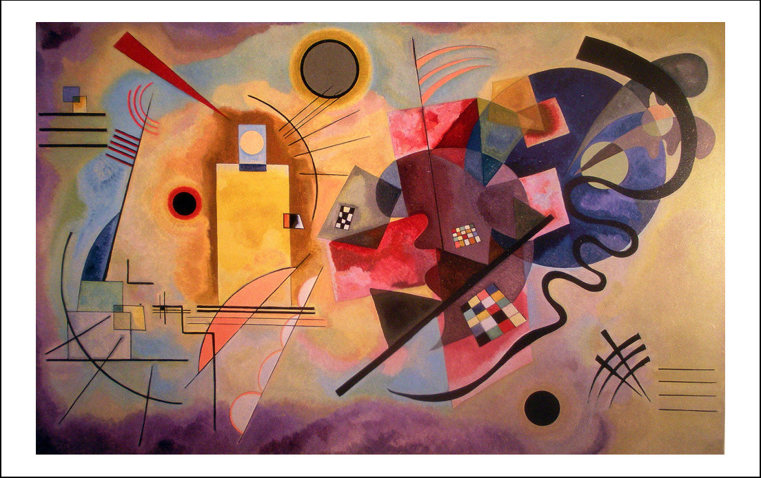 classic vintage art 35 by Wassily Kandinsky, 16x12"(A3) Poster Print