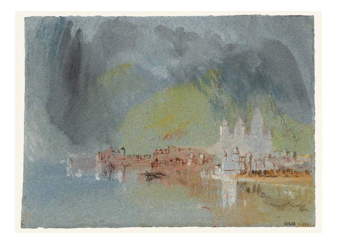 Karden from the North, 1839 by John Mallord William Turner RA
