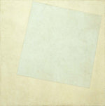 Kazimir Malevich - Suprematist Composition White on White, vintage art, modern poster print