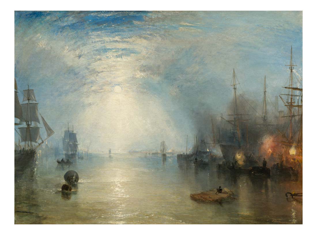 Keelmen Heaving in Coals by Moonlight, 1835 by John Mallord William Turner RA