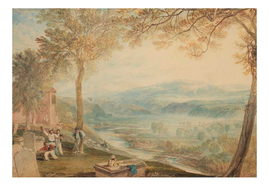 Kirkby Lonsdale Churchyard by John Mallord William Turner RA