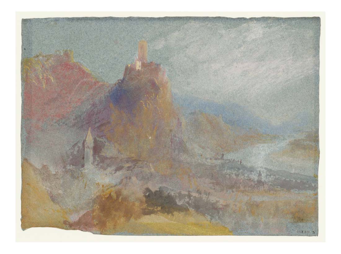 Kobern from the South, 1839 by John Mallord William Turner RA