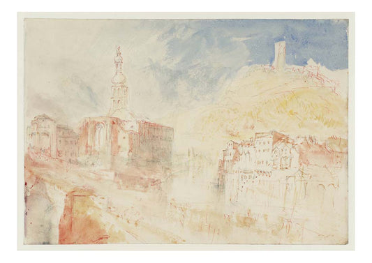 Kreuznach on the Nahe, 1844 by John Mallord William Turner RA