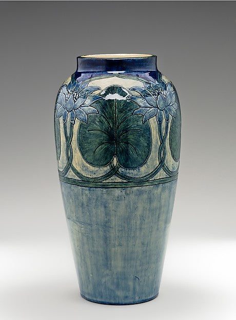 Vase 1902 Possibly decorated by Marie Medora Ross,16X12"(A3) Poster