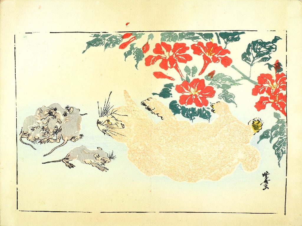 L071 033, historic, vintage ukiyo-e Japan artwork,12x8"(A4) Poster Print