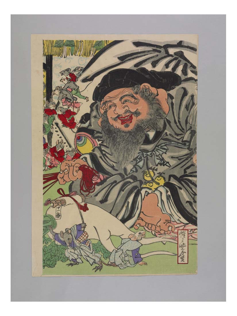L141 002, historic, vintage ukiyo-e Japan artwork,12x8"(A4) Poster Print