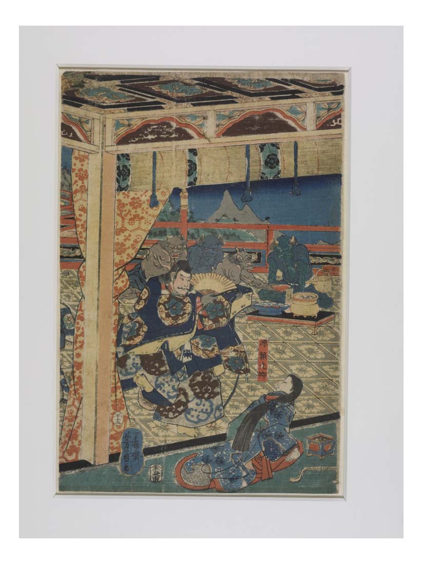 L146 002, historic, vintage ukiyo-e Japan artwork,12x8"(A4) Poster Print