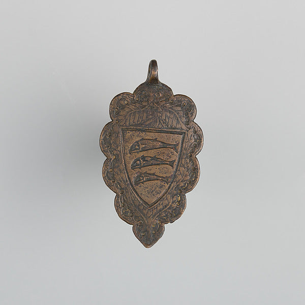 Badge  early 14th or 15th cent,  Poster Print Wall Art