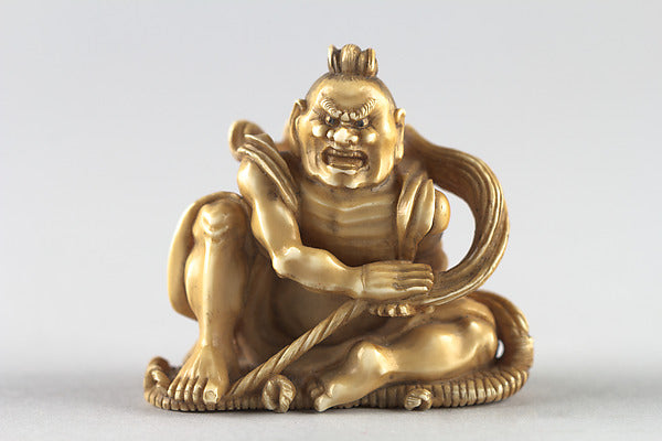 Netsuke of a Demon 19th cent,  Poster Print