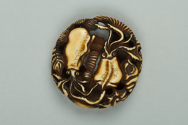 Netsuke with Openwork Design 19th cent,  Poster Print