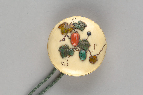 Netsuke of Squash and Vines 19th cent,  Poster Print