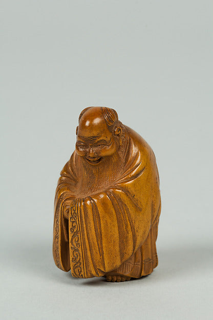 Netsuke late 18th cent,  Poster Print Wall Art