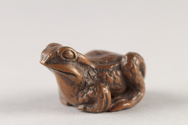 Netsuke of Frog 19th cent,  Poster Print Wall Art