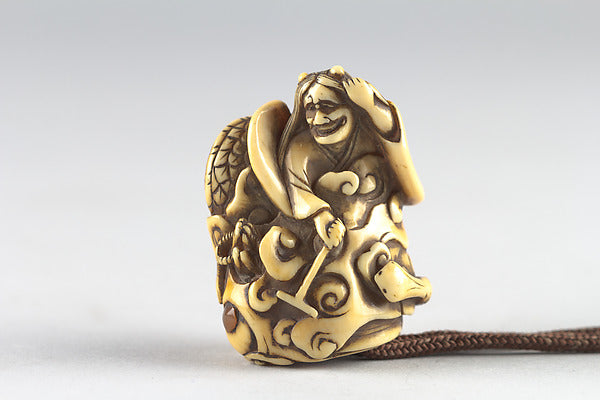 Netsuke in the Shape of a Demon 19th cent,  Poster Print