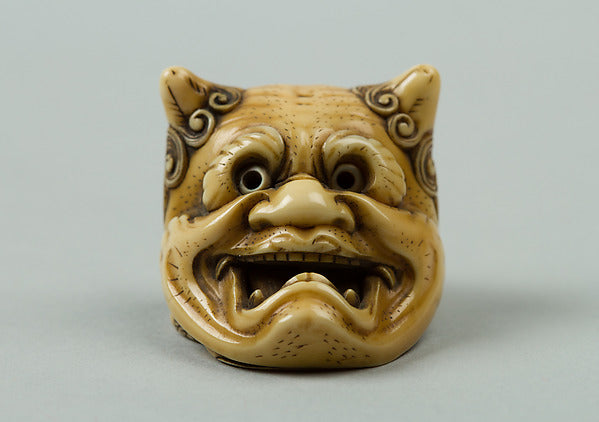 Netsuke of Usume under a Noh Mask 18th cent,  Poster Print
